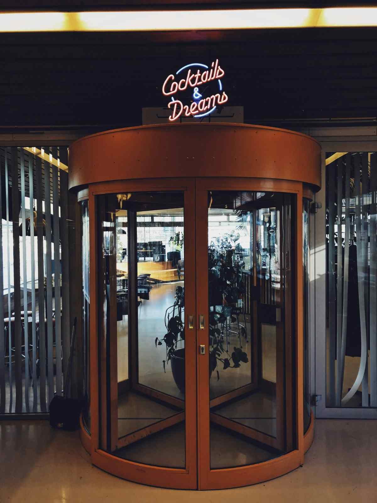 Automated Revolving Doors installed and serviced by Go Pro Garage Door Service