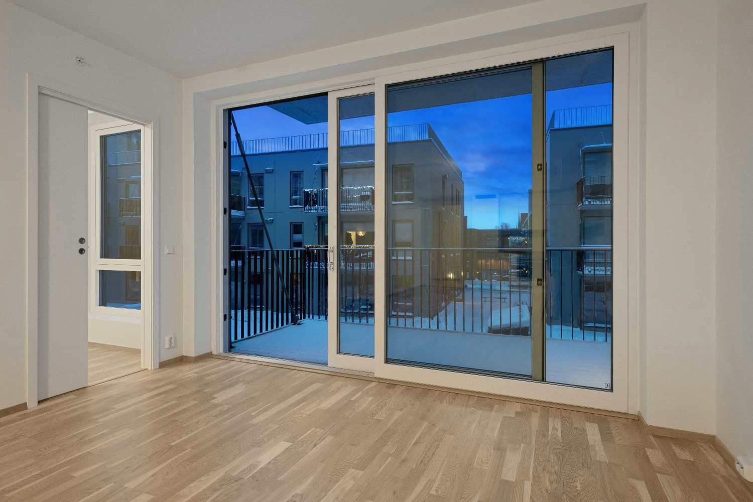 Single And Bi Parting Sliding Entrances installed by Go Pro Garage Door Service