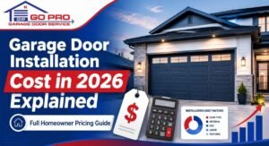 Read more about the article Garage Door Installation Cost in 2026 Explained: Full Homeowner Pricing Guide