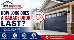 Read more about the article How Long Does a Garage Door Last? Complete Garage Door Lifespan Guide for Orlando, Florida Homeowners