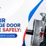 how to repair garage door cable