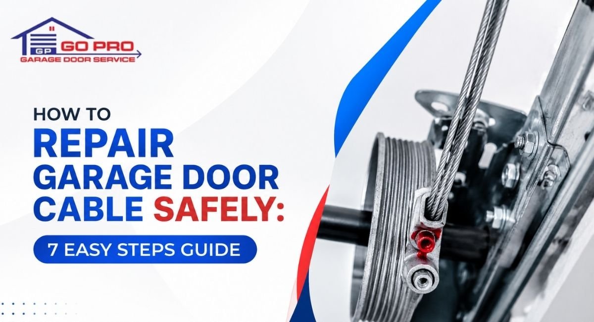 You are currently viewing How to Repair Garage Door Cable Safely: Complete Homeowner Guide