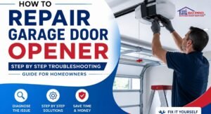 Read more about the article How to Repair Garage Door Opener Step by Step Troubleshooting Guide for Homeowners