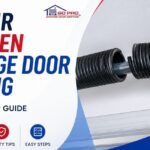 how to repair garage door spring​