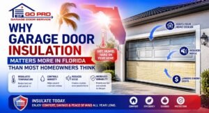 Read more about the article Why Garage Door Insulation Matters More in Florida Than Most Homeowners Think