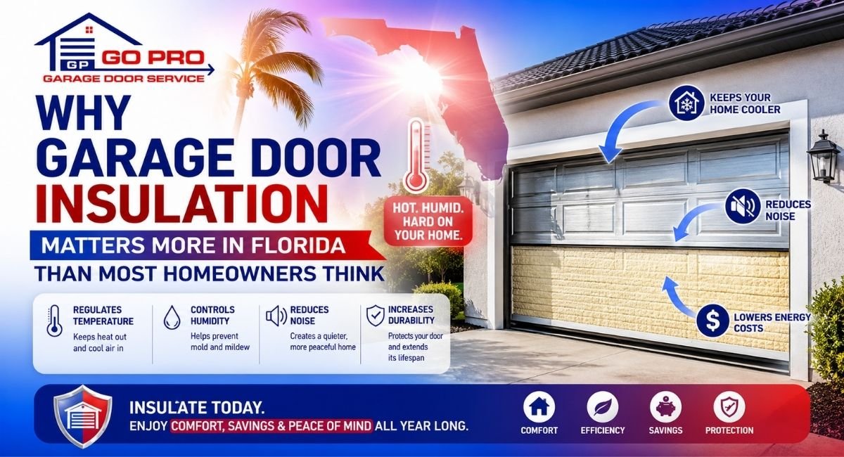 You are currently viewing Why Garage Door Insulation Matters More in Florida Than Most Homeowners Think