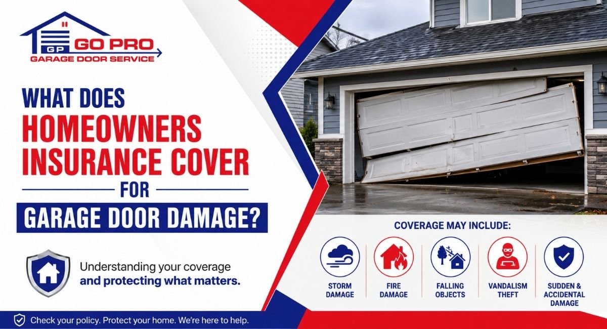You are currently viewing What Does Homeowners Insurance Cover for Garage Door Damage?