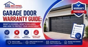Read more about the article Garage Door Warranty Guide: What’s Covered, What’s Excluded, and How to Protect Your Investment
