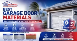 Read more about the article Best Hurricane Resistant Garage Door Materials for Coastal Homes in Florida